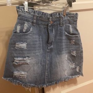 Jean skirt